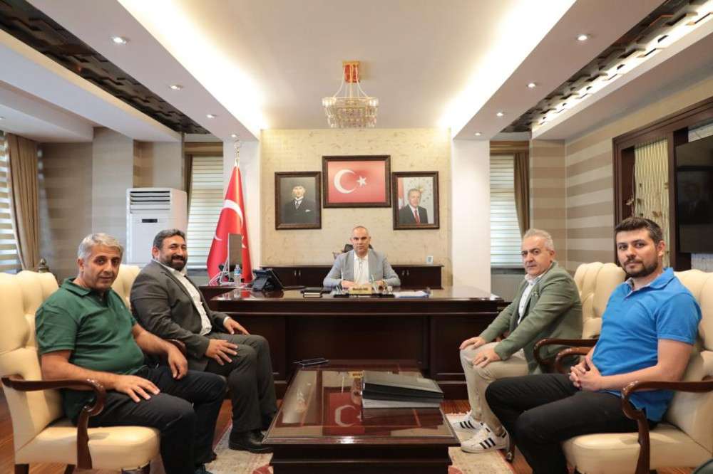 AĞRI VALİMİZ MUSTAFA KOÇ, UYAFA HEYETİNİ KABUL ETTİ