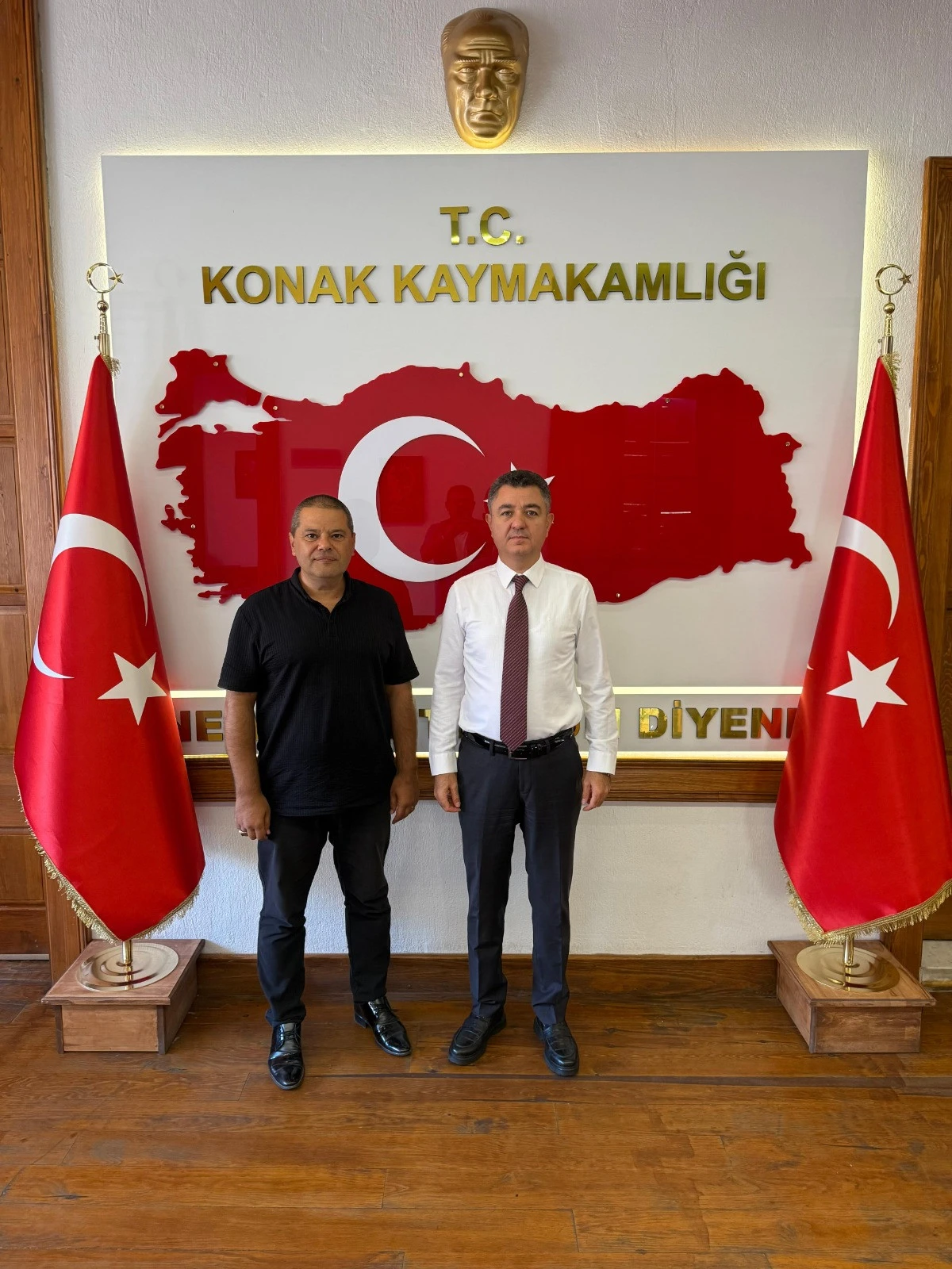 AKSAÇLILAR GENEL BAŞKANI BEREKET ZİYARETLERİNE DEVAM EDİYOR