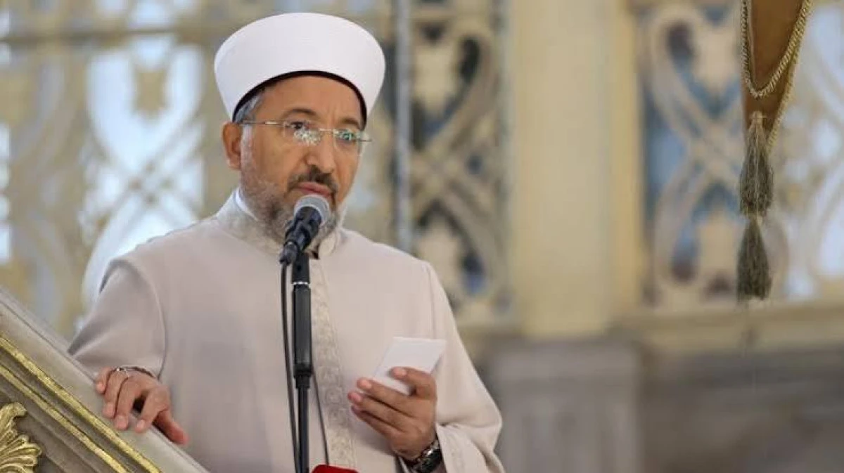 Diyanet İşleri Başkanı Arpaguş'tan Mevlit Gecesi mesajı