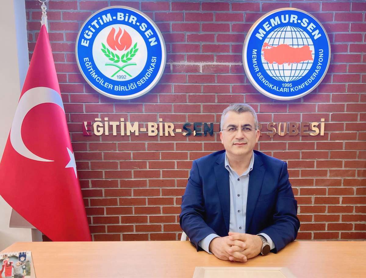 EĞİTİM-BİR-SEN İZMİR 1 NO'LU ŞUBE BAŞKANI ALİ KAYA: 