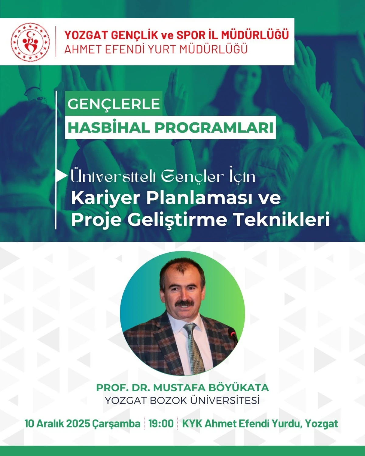 Geleceğin aktörleri üniversiteli gençlerle hasbihâl*