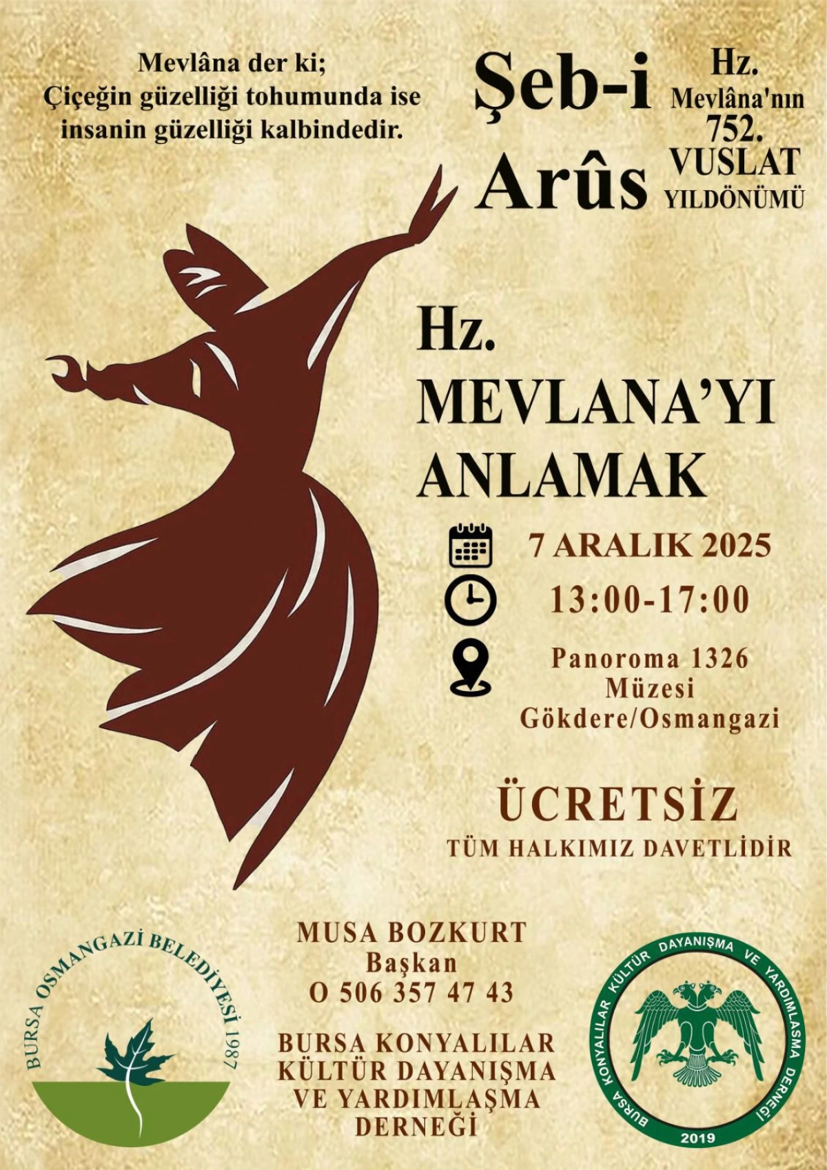 GÖNÜLLER GAZZE İÇİN YANARKEN, BURSA’DA ANLAMLI BİR ŞEB-İ ARÛS