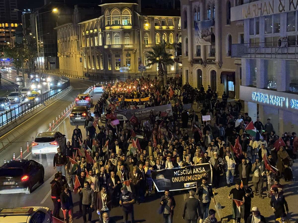 İzmir, Gazze İçin Yürüdü