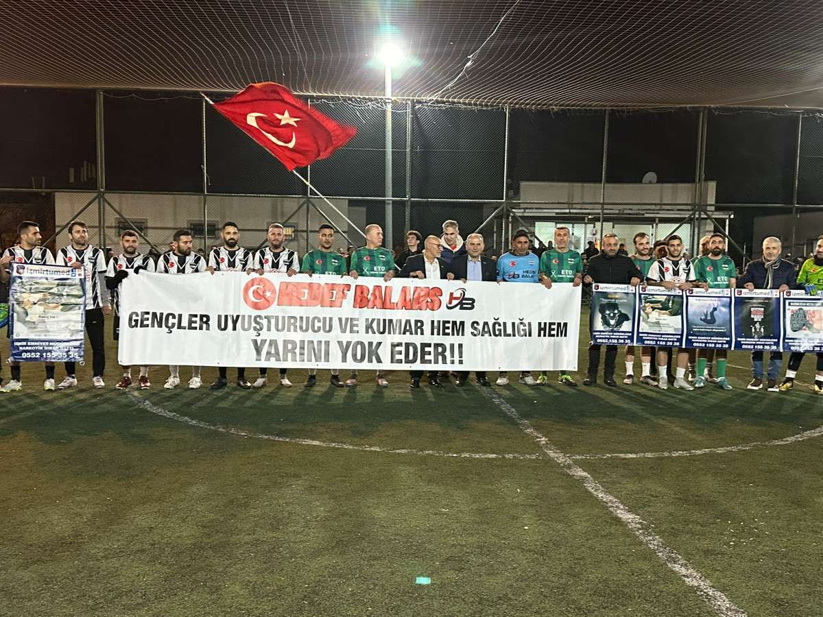 İzmir’de Toplumsal Uyuşturucu ile Mücadele İçin Sporun Gücü Kullanıldı