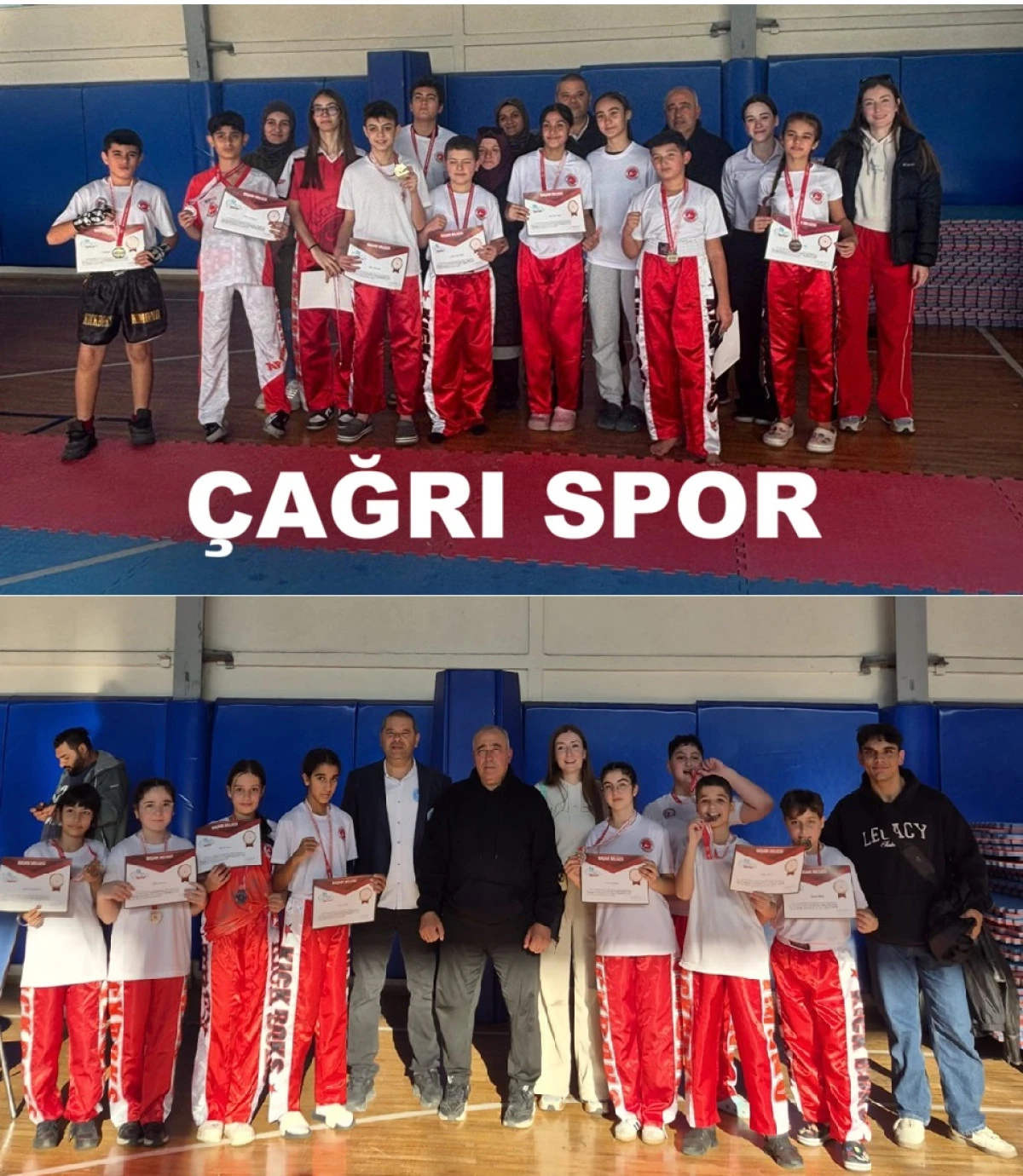 KICK BOKS MİLL&Icirc; EĞİTİM MİNİKLER &ndash; YILDIZLAR T&Uuml;RKİYE ŞAMPİYONASI SE&Ccedil;MELERİNDE &Ccedil;AĞRI SPOR R&Uuml;ZG&Acirc;RI: 16 MADALYA