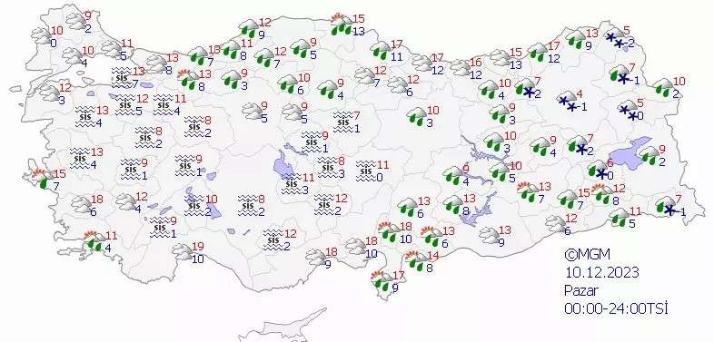 Meteoroloji'den son dakika kar uyarısı: Sıcaklıklar 9 derece düşecek!