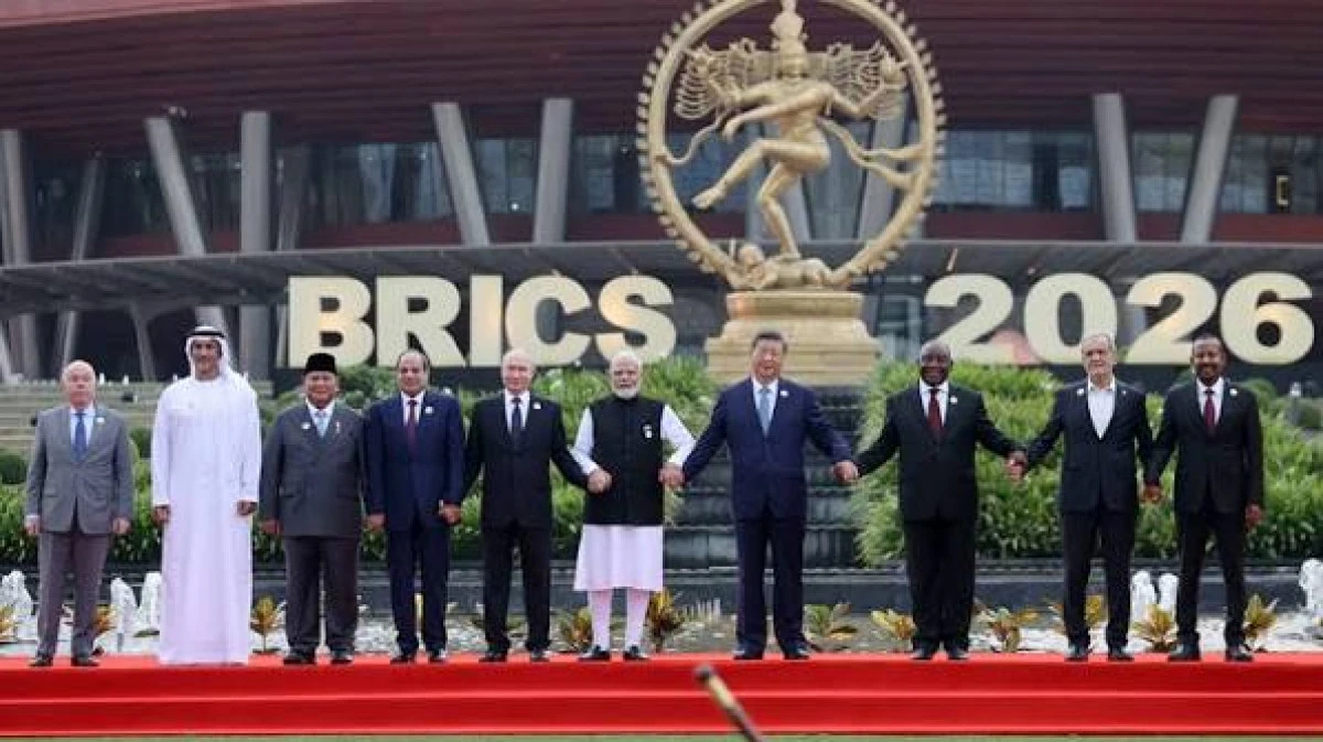 Rusya Devlet Başkanı Putin'den BRICS'in &ccedil;ok kutuplu d&uuml;nya d&uuml;zenindeki rol&uuml;ne vurgu
