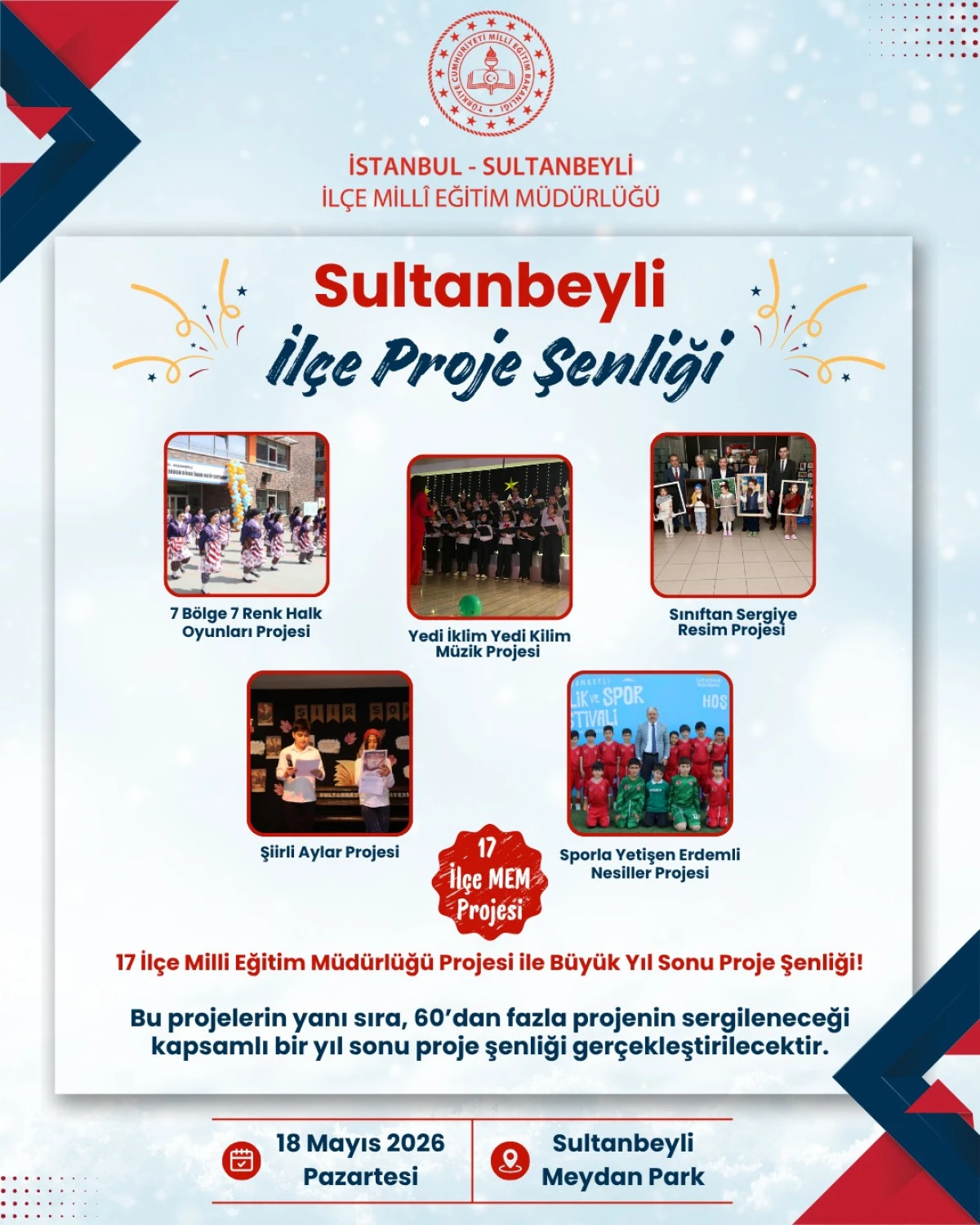 Sultanbeyli&rsquo;de İl&ccedil;e Proje Şenliği D&uuml;zenleniyor*