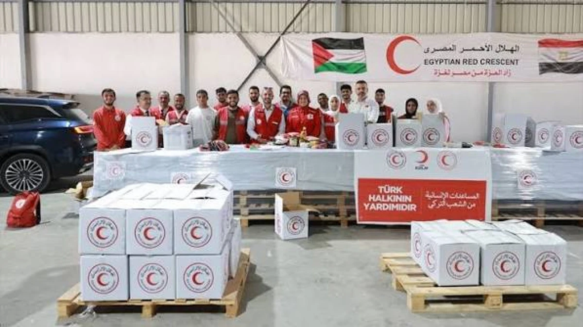 T&uuml;rk Kızılay: Gazze'ye g&uuml;nl&uuml;k 600 tır insani yardım girişi s&ouml;z&uuml; verilmişti fakat 100 tır giriş yapılabiliyor