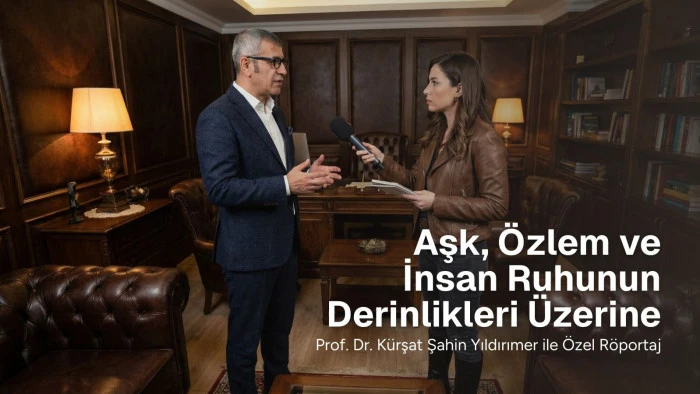 Prof. Dr. K&uuml;rşat Şahin Yıldırımer ile Aşk, &Ouml;zlem ve İnsan Ruhunun Derinlikleri &Uuml;zerine